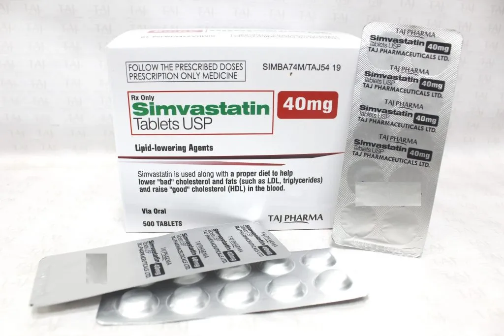 Simvastatin Tablets USP-40 mg-Taj Pharma