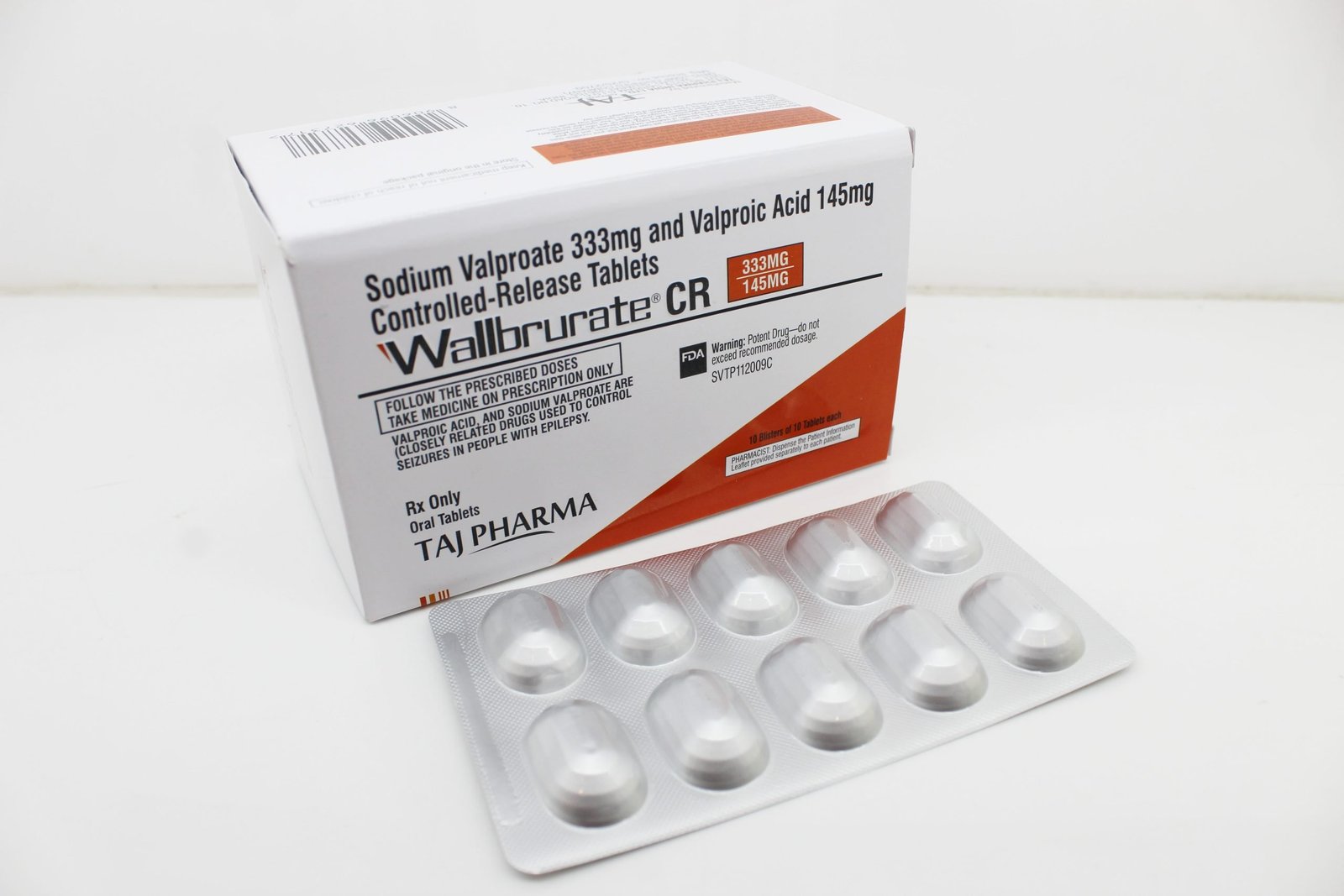 Sodium Valproate 333 mg and Valproic Acid 145 mg Tablet Manufacturers India & Pioneer Exporters