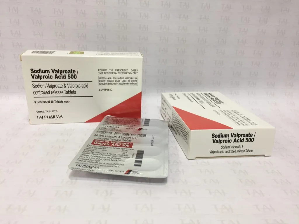 Sodium Valproate & Valproic Acid Tablets 500