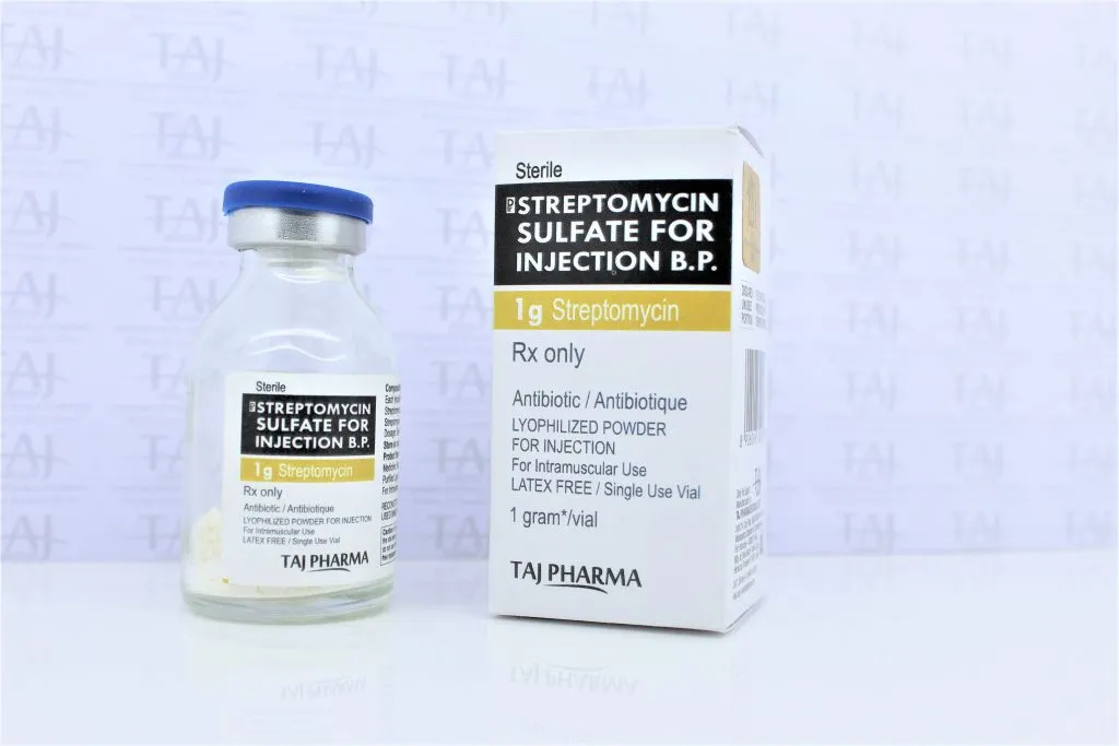 Streptomycin Sulfate For Injection BP 1g Generic Pharmaceutical Drugs Exporters