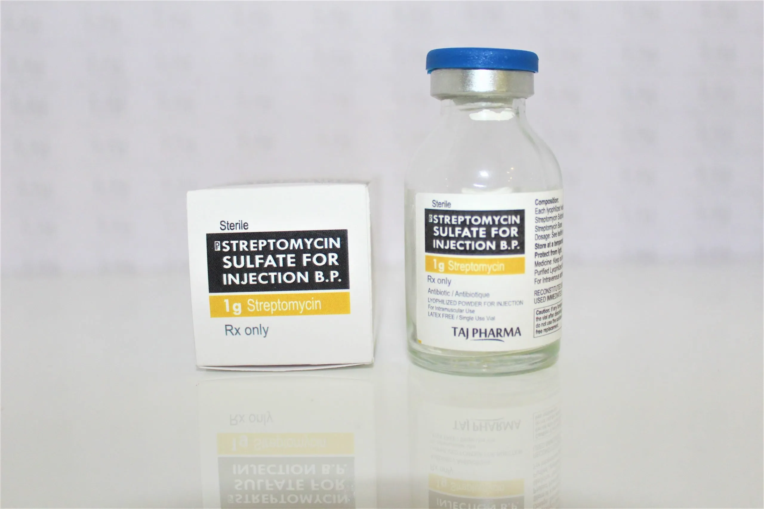Streptomycin Sulfate For Injection BP 1g Suppliers & Exporters in India