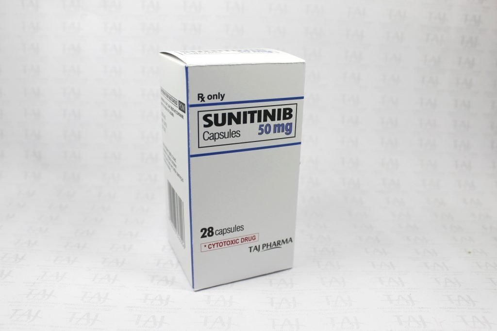 Sunitinib Capsules 25mg Taj Pharma Side Effects Dosage Contraindications Uses Taj Pharmaceuticals Mumbai
