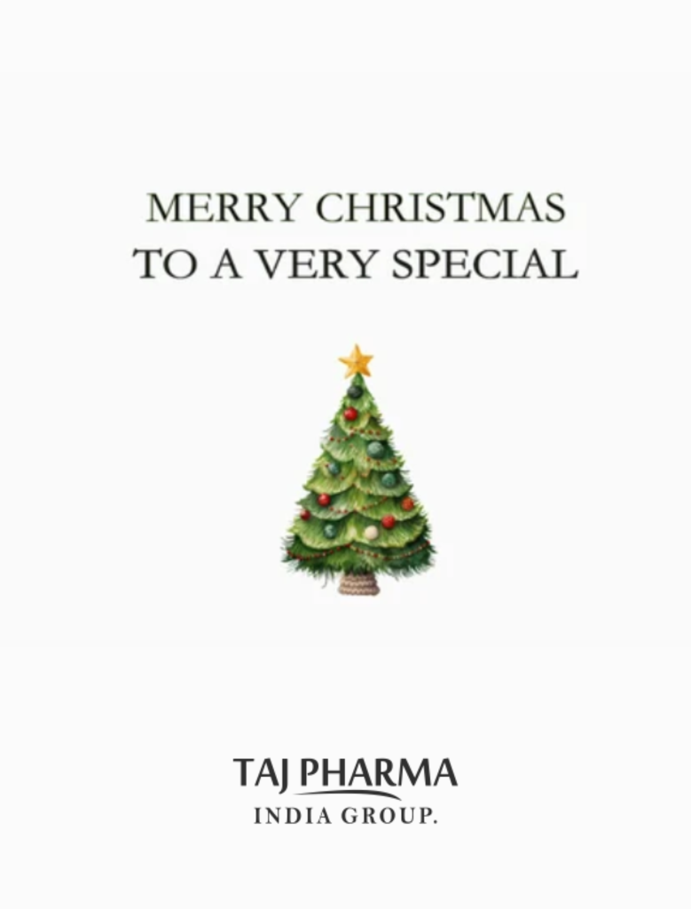 Merry Christmas from Taj Pharma Group