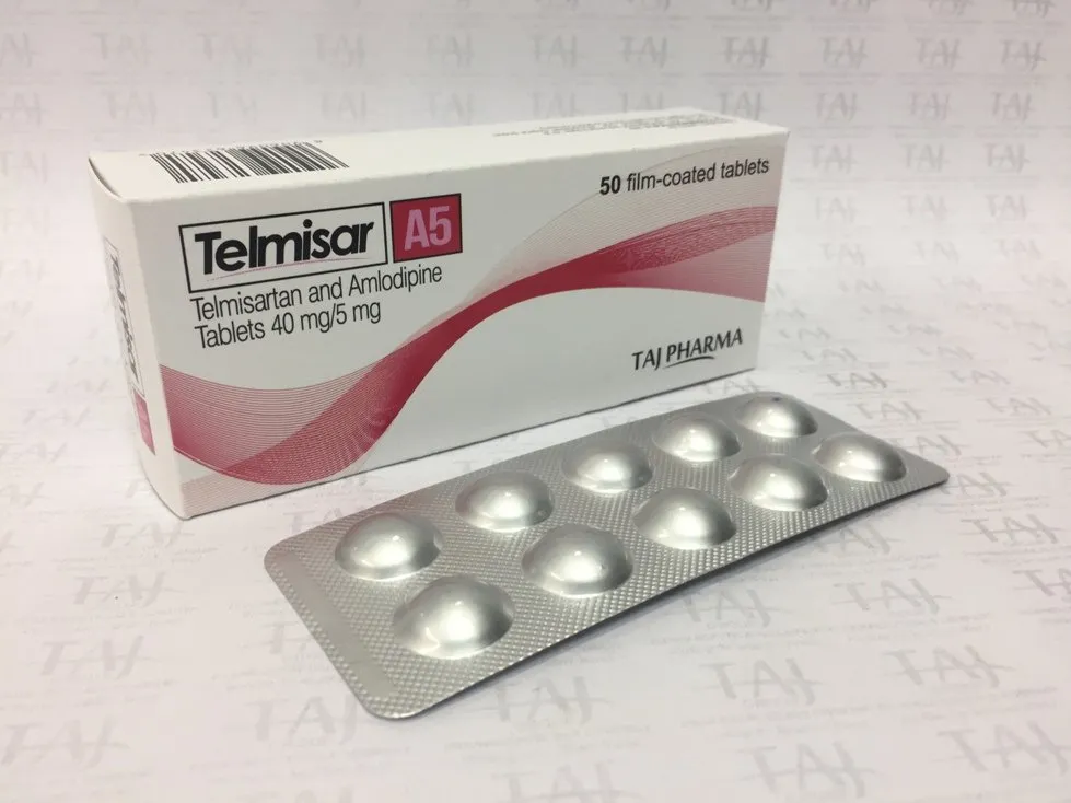 TELMISARTAN AND AMLODIPINE TABLETS 40MG - 5MG (TELMISAR A5) TABLETS