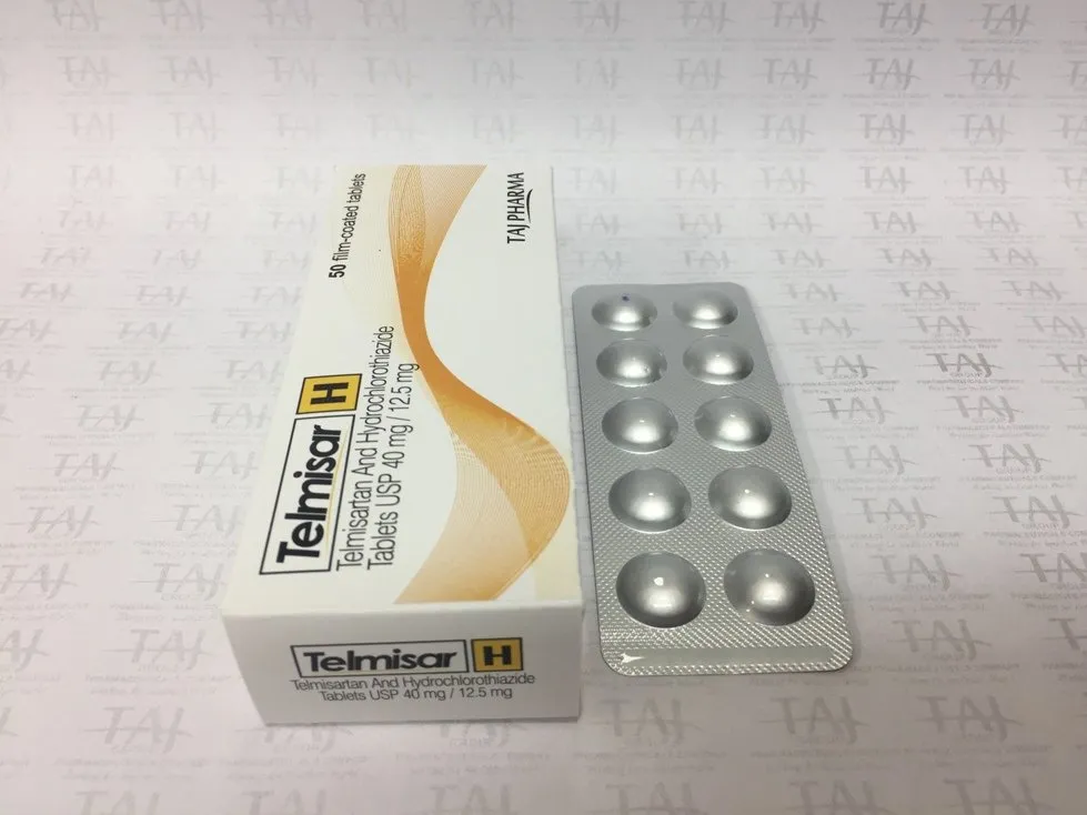 TELMISARTAN AND HYDROCHLOROTHIAZIDE TABLETS USP 40MG - 12.5 MG (TELMISAR H) TABLETS -USP