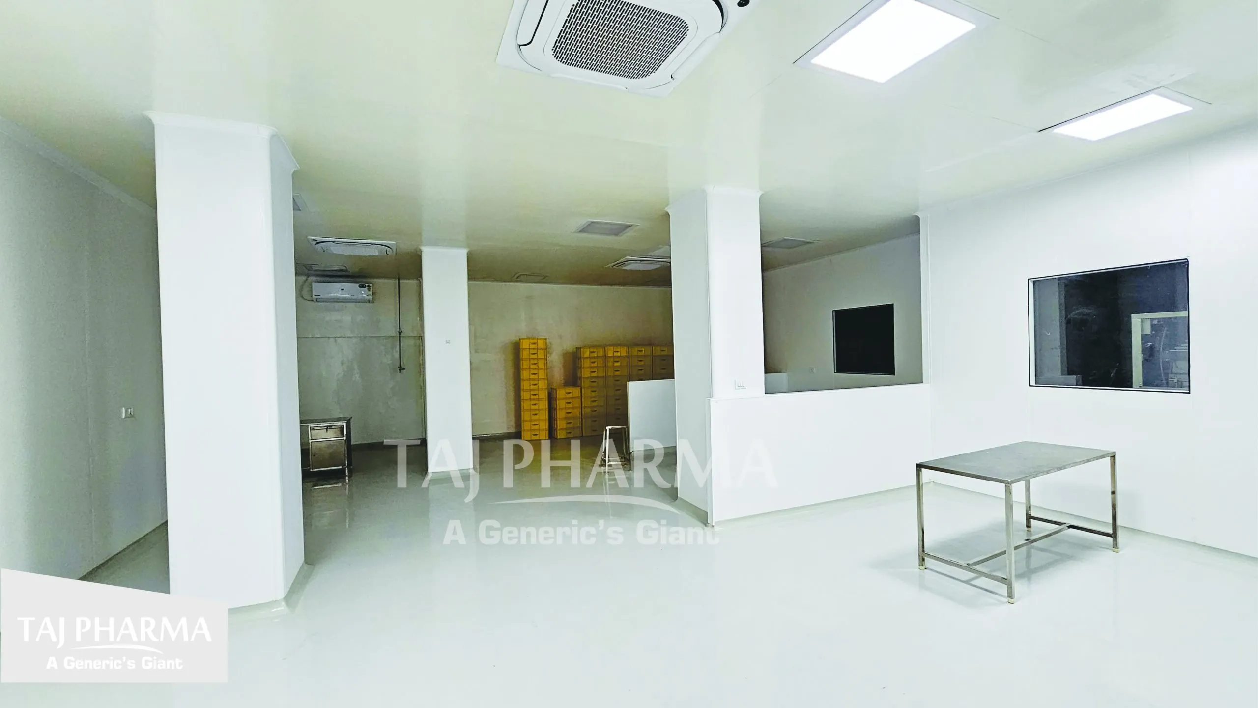 WHO-GMP certified facility at Sarigam GIDC