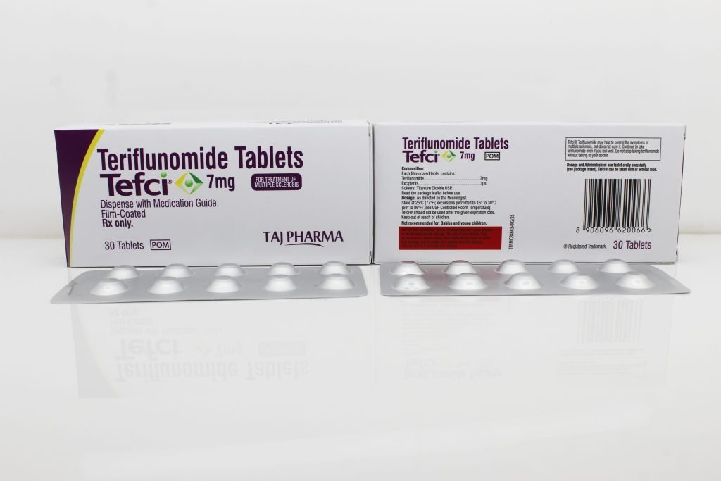 Teriflunomide Tablets 7mg, Suppliers, Exporters in India