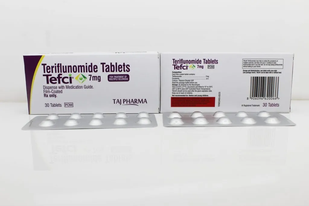 Teriflunomide Tablets 7mg, Suppliers, Exporters in India