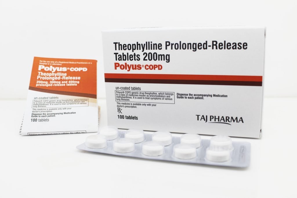 Theophylline Prolonged-Release Tablets 200mg Manufacturer Supplier and PCD Pharma Franchise