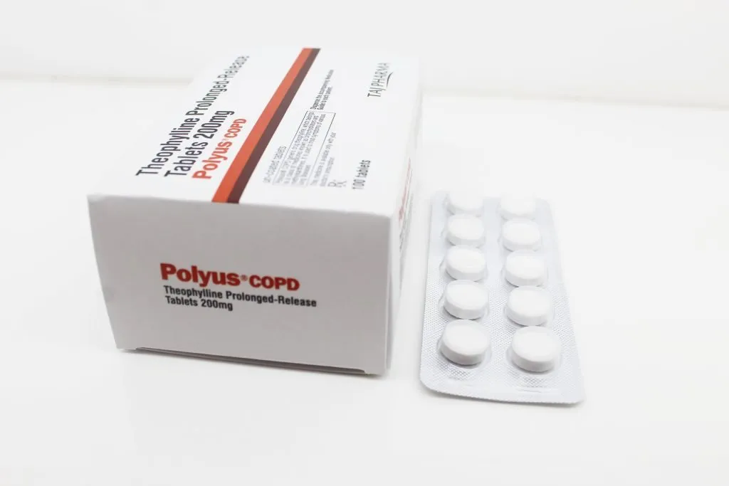 Theophylline Prolonged-Release Tablets 200mg Manufacturers India, Suppliers