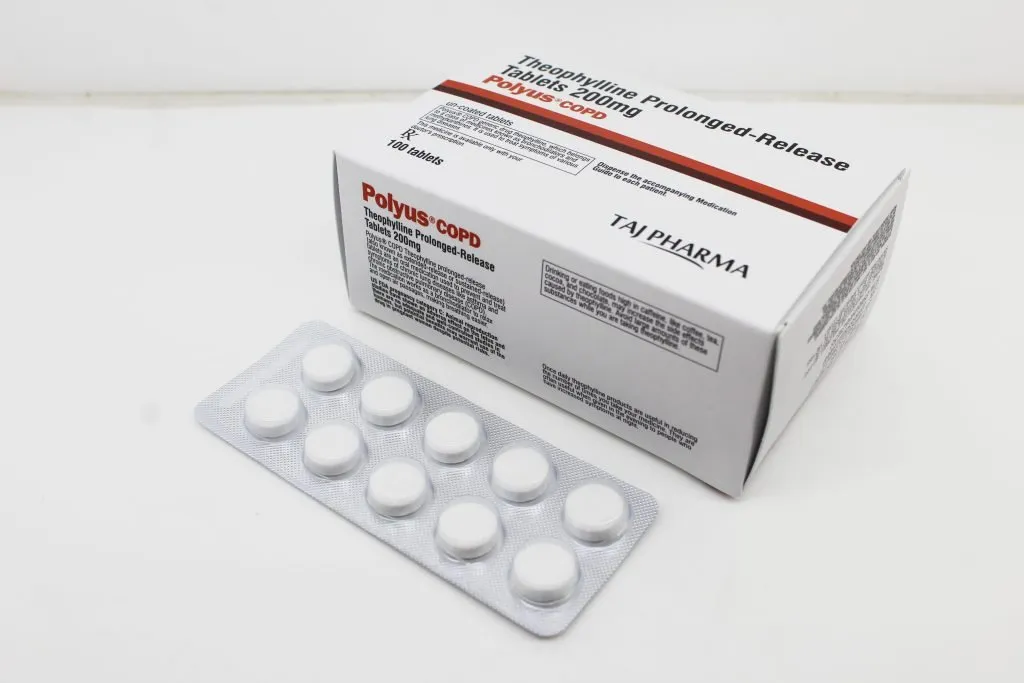 Theophylline Prolonged-Release Tablets 200mg Suppliers