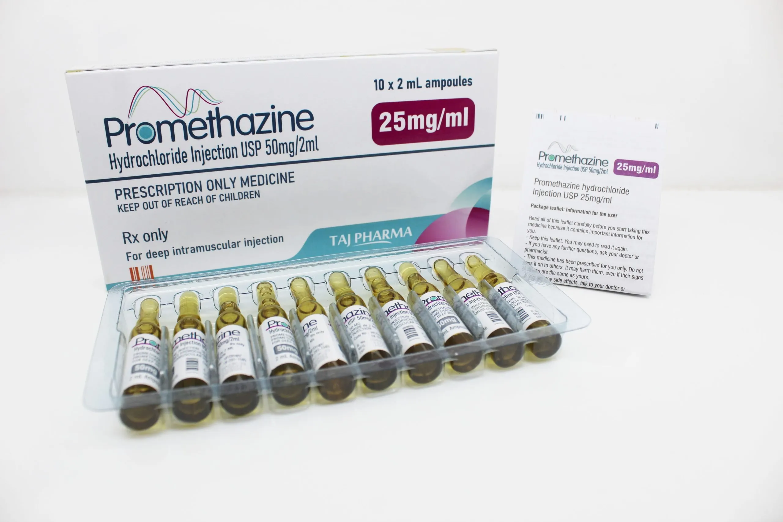 Third Party Promethazine Hydrochloride Injection 25mg/ml Manufacturer Suppliers in India