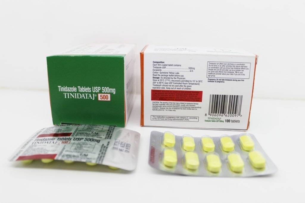 Tinidazole Tablet 500mg Manufacturer, Supplier in Vapi, Gujarat