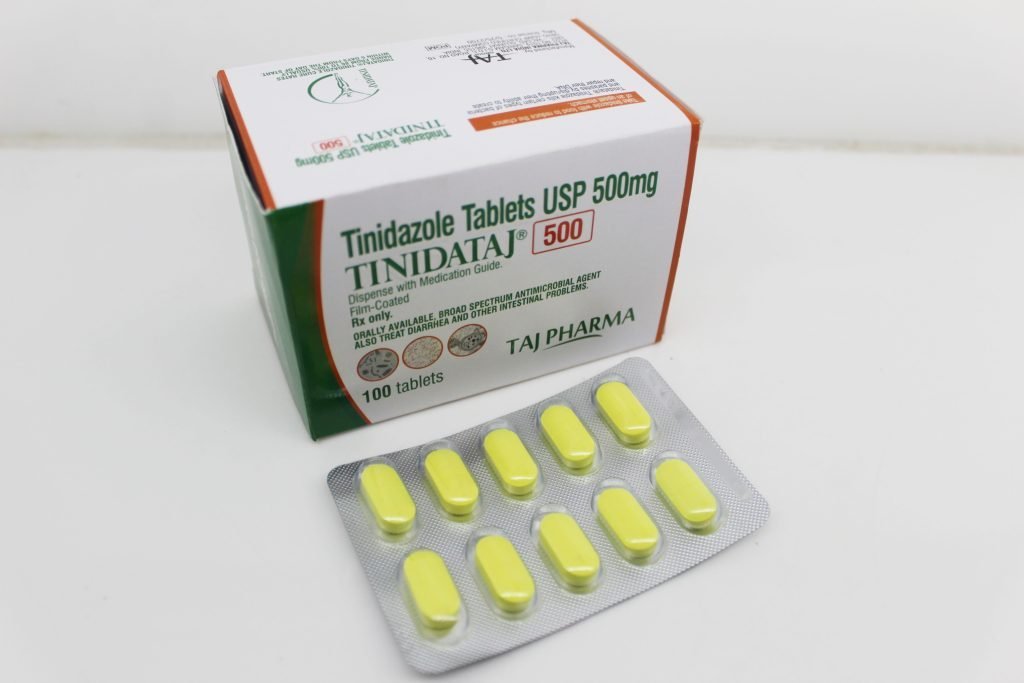 Tinidazole Tablet 500mg (Tinidataj) Manufacturers India & Pioneer Exporters