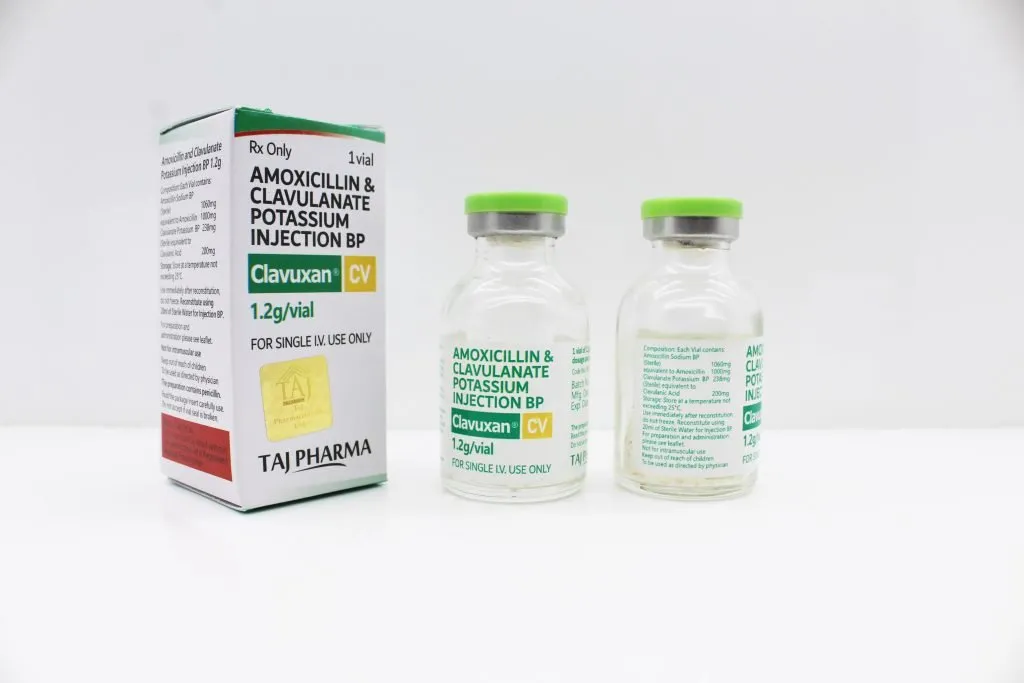 Amoxicillin and Clavulanate Potassium Injection 1.2gm Manufacturer Supplier