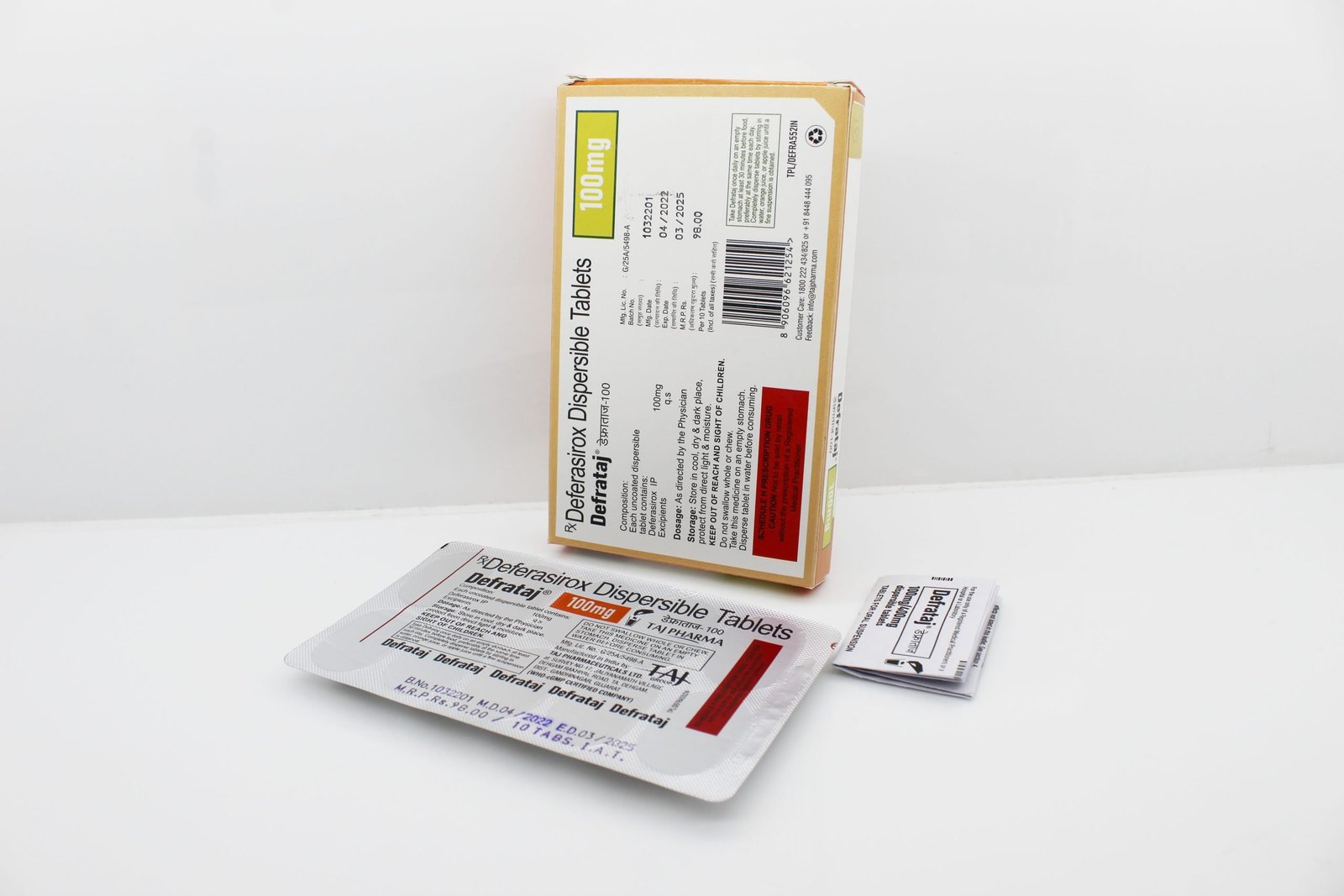 Deferasirox Dispersible Tablets 100mg Manufacturers Suppliers Exporters in India