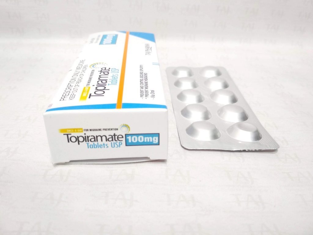 Topiramate Tablets 100 mg Taj Pharma