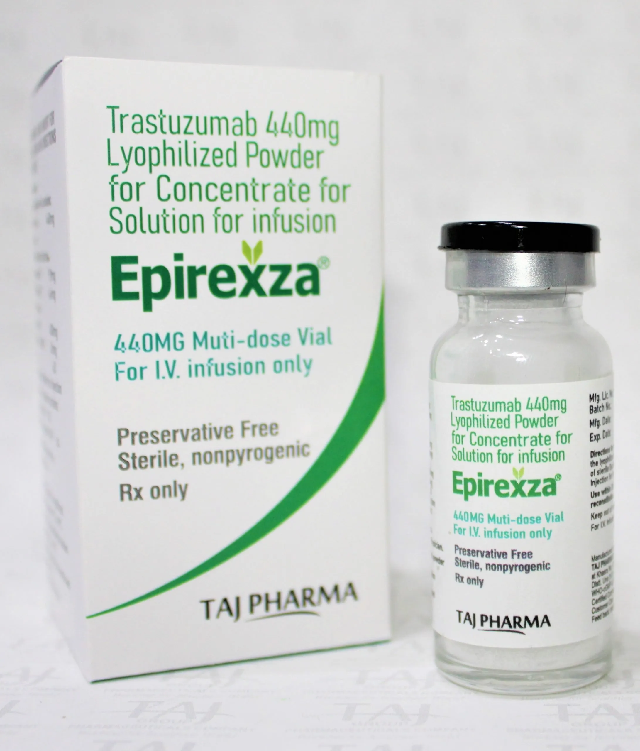 Trastuzumab Lyophilized Powder for Infusion 440mg Manufacturers and Exporters