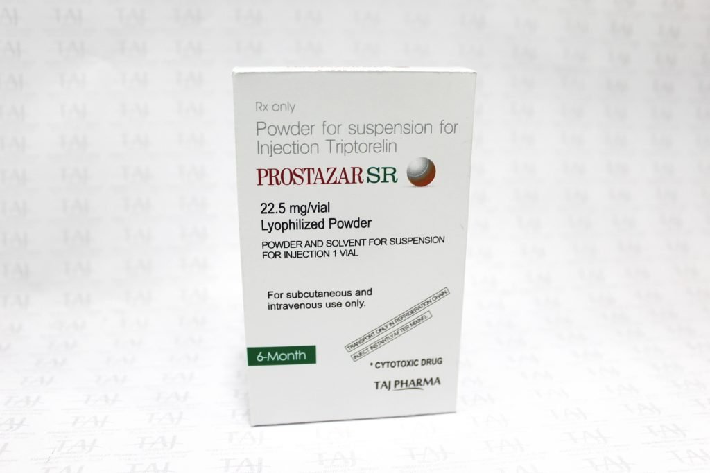 Triptorelin Injection 22.5mg Taj Pharma Side Effects Cytotoxic Drugs Oncology Dosage Contraindications Uses