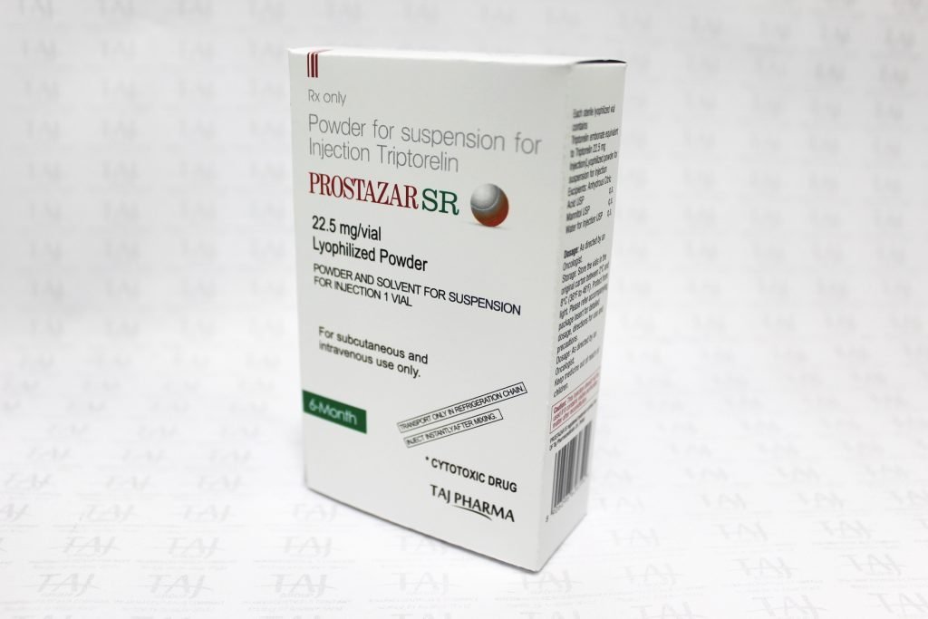 Triptorelin Injection 22.5mg Taj Pharma Mumbai Side Effects Cytotoxic Drugs Oncology Dosage Contraindications Uses