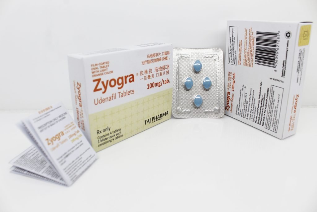 Udenafil 100mg film coated Tablets Exporter India