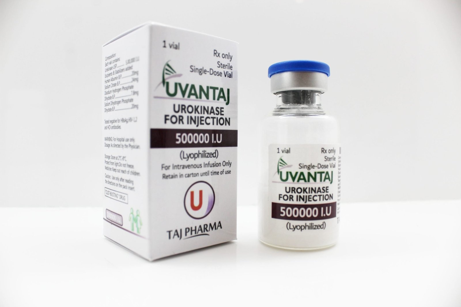 Urokinase for Injection 5,00,000IU Manufacturer Supplier and PCD Pharma Franchise