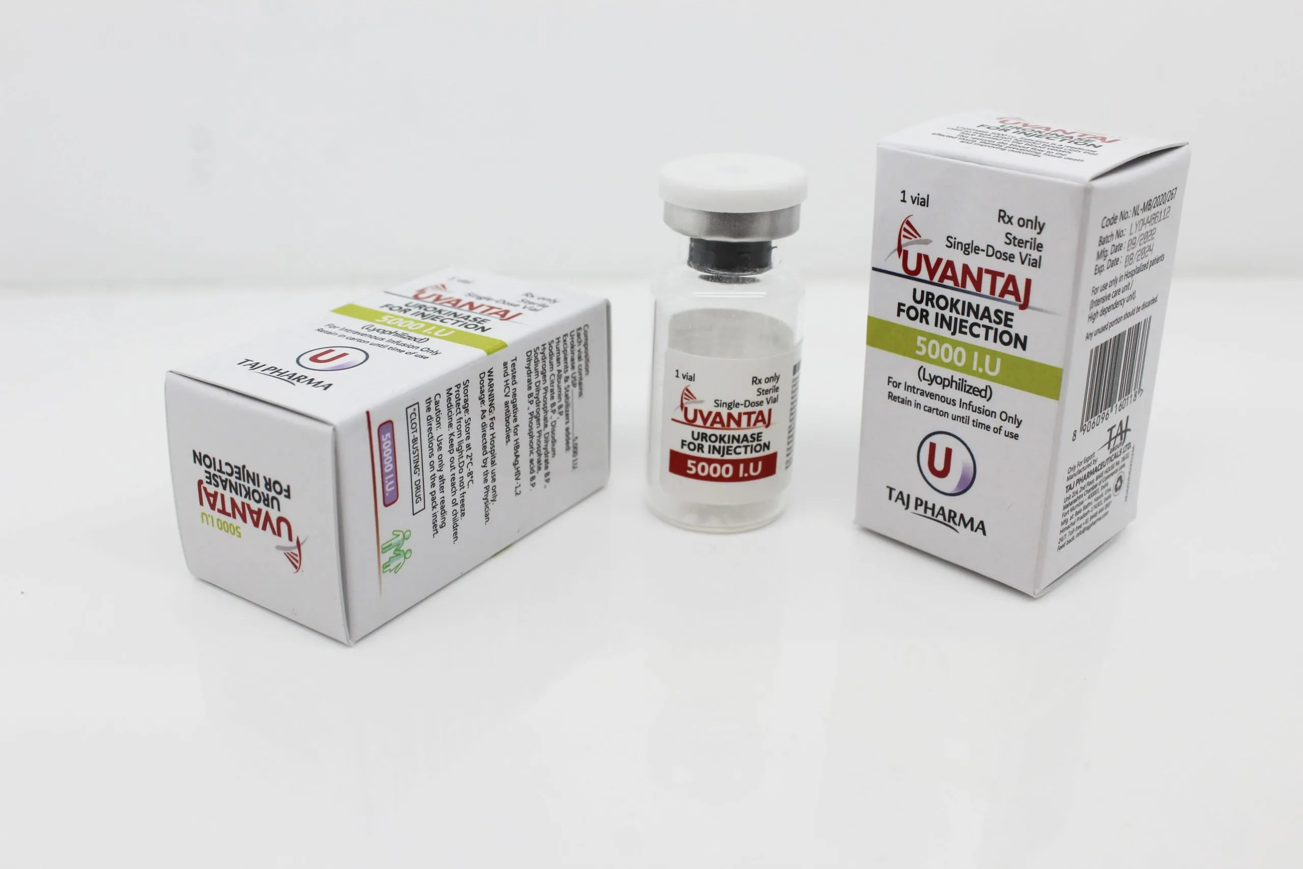 Urokinase 5000IU Injection Manufacturer India