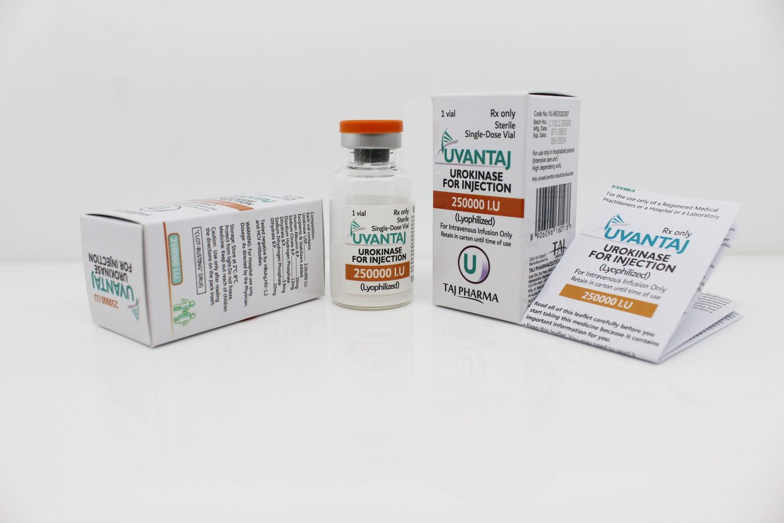 Urokinase Injection 250000IU Exporter India