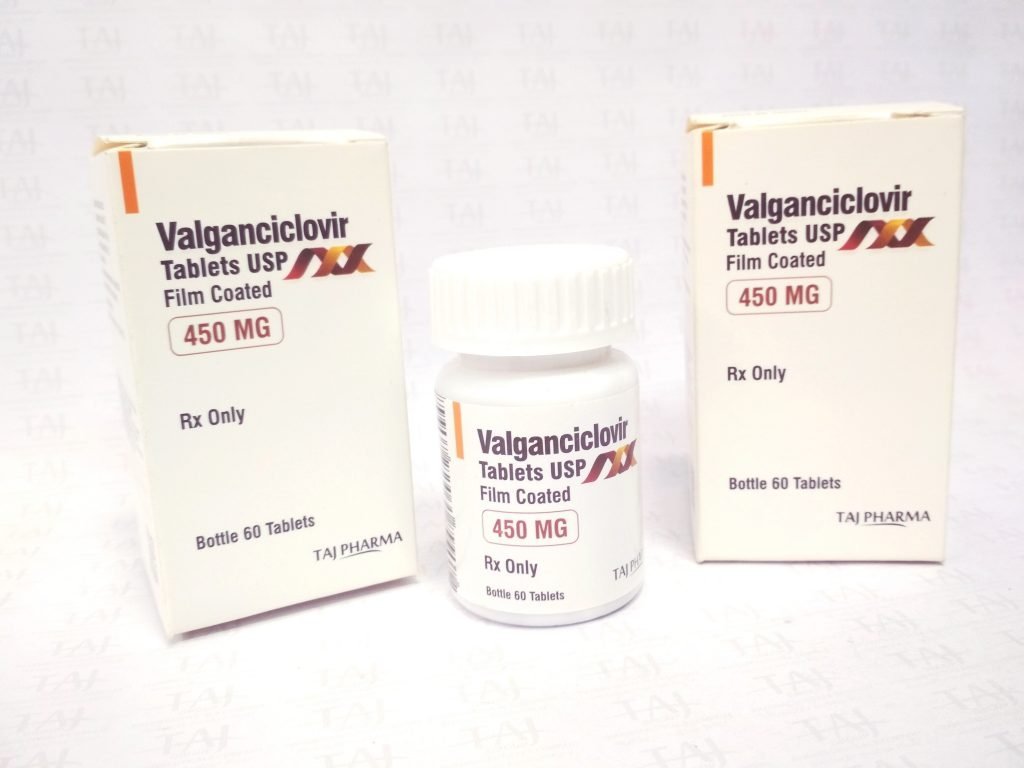 Valaganciclovir Tablets Film Coated 450 mg Taj Pharma