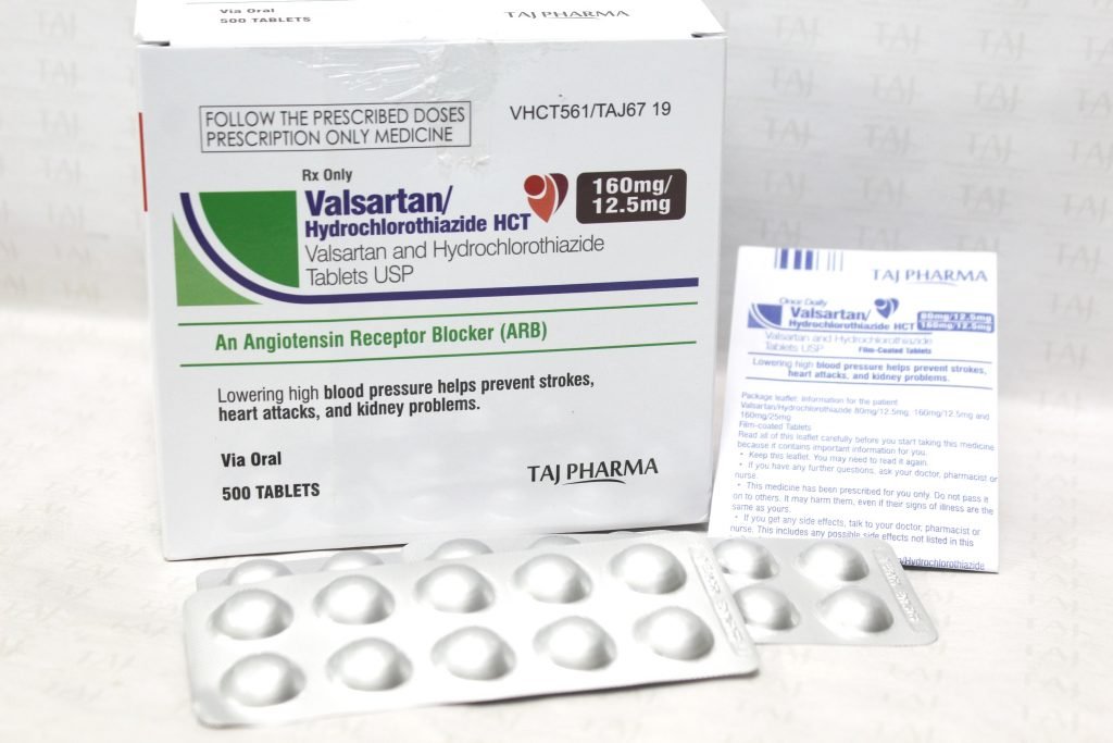 Valsartan Hydrochlorthiazide Tablets -160mg-12.5 mg