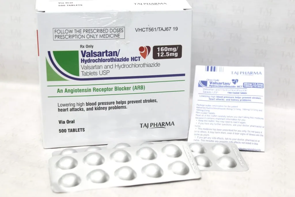 Valsartan Hydrochlorthiazide Tablets -160mg-12.5 mg