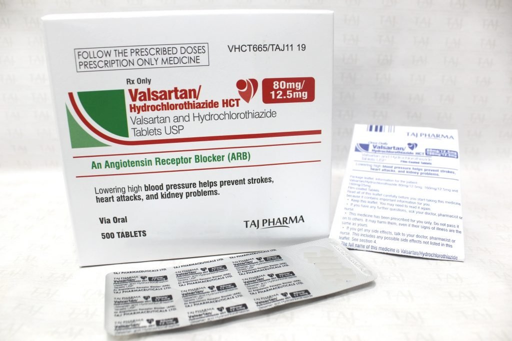 Valsartan Hydrochlorthiazide Tablets -80mg-12.5 mg