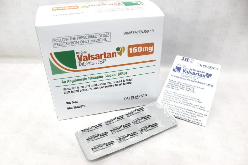 Valsartan Tablets -160mg Taj Pharma