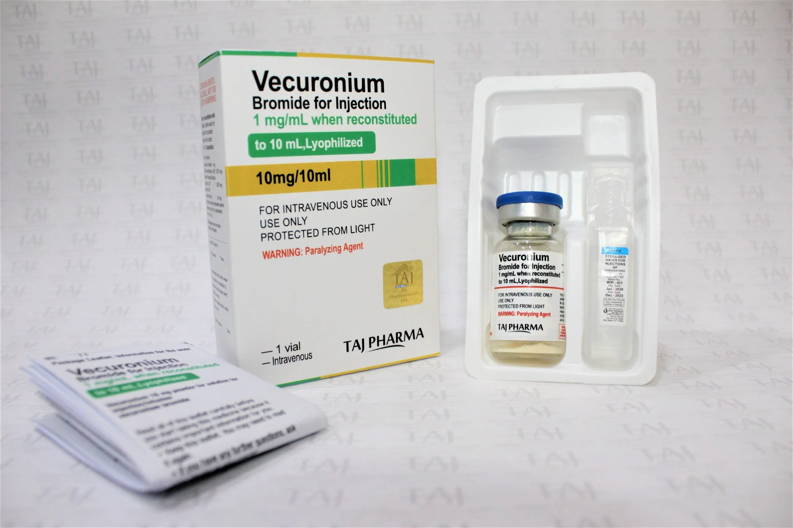 Vecuronium Bromide for Injection 10mg/10 ml, Vecuronium Bromide for Injection 10mg/10 ml Manufacturers, Vecuronium Bromide for Injection 10mg/10 ml Manufacturers India, Vecuronium Bromide for Injection 10mg/10 ml suppliers