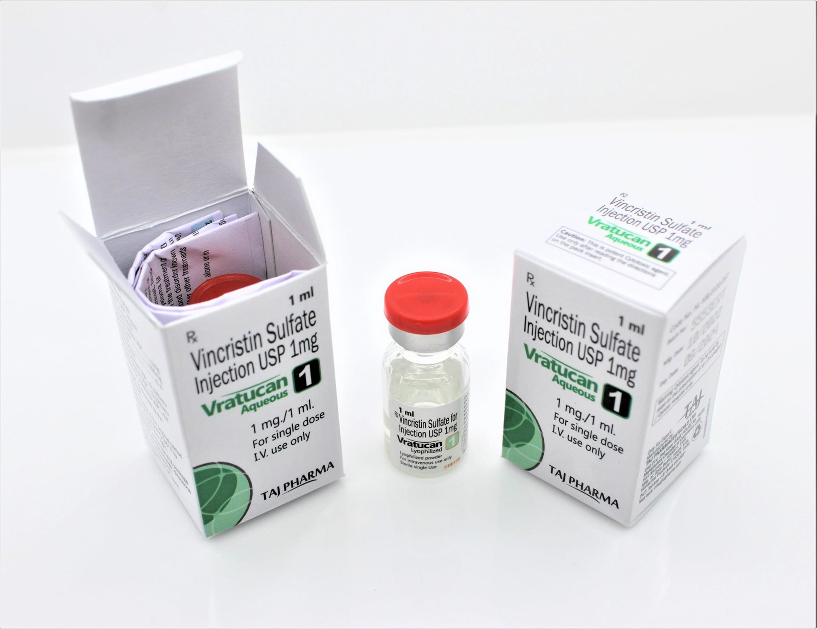 Taj Pharma is well known Vincristin Sulfate Injections USP 1mg Supplier & Manufacturer in PAN India. FDA & GMP Approved Contract Manufacturers, Exporter.