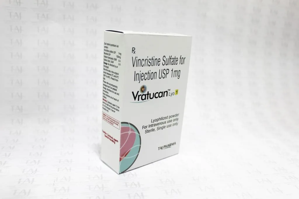 Vincristine Sulfate Injection 1mg Taj Pharma Side Effects Cytotoxic Drugs Oncology Dosage Contraindications Uses