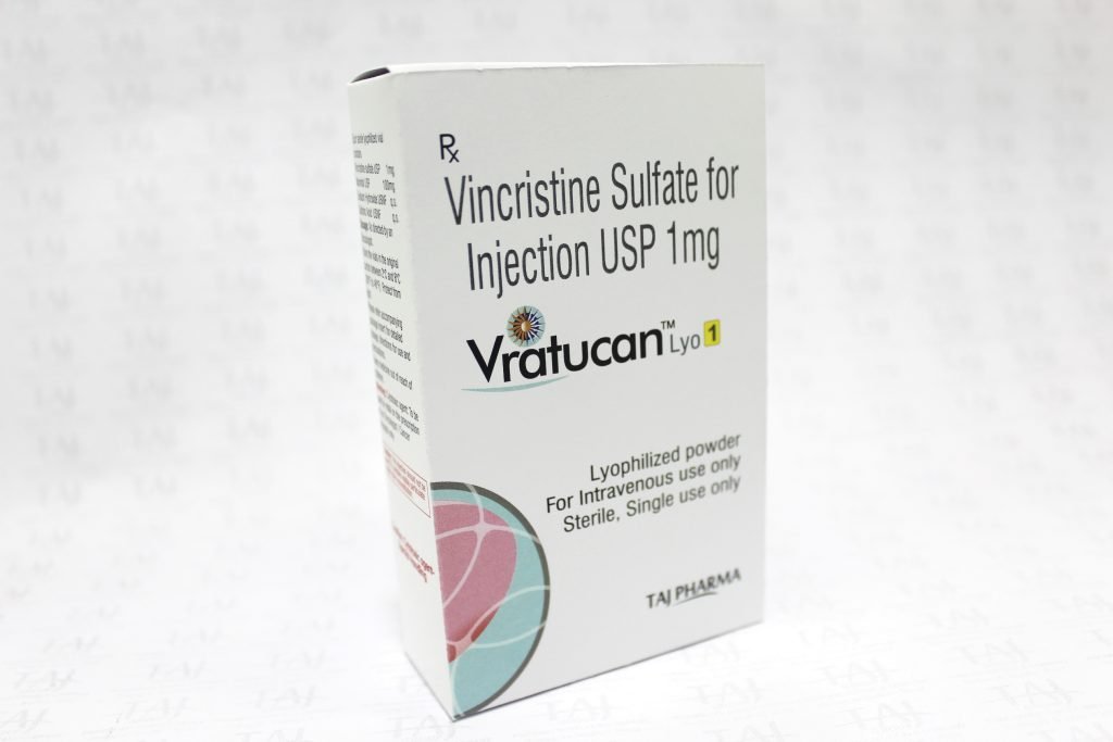 Vincristine Sulfate for Injection 1mg Taj Pharma