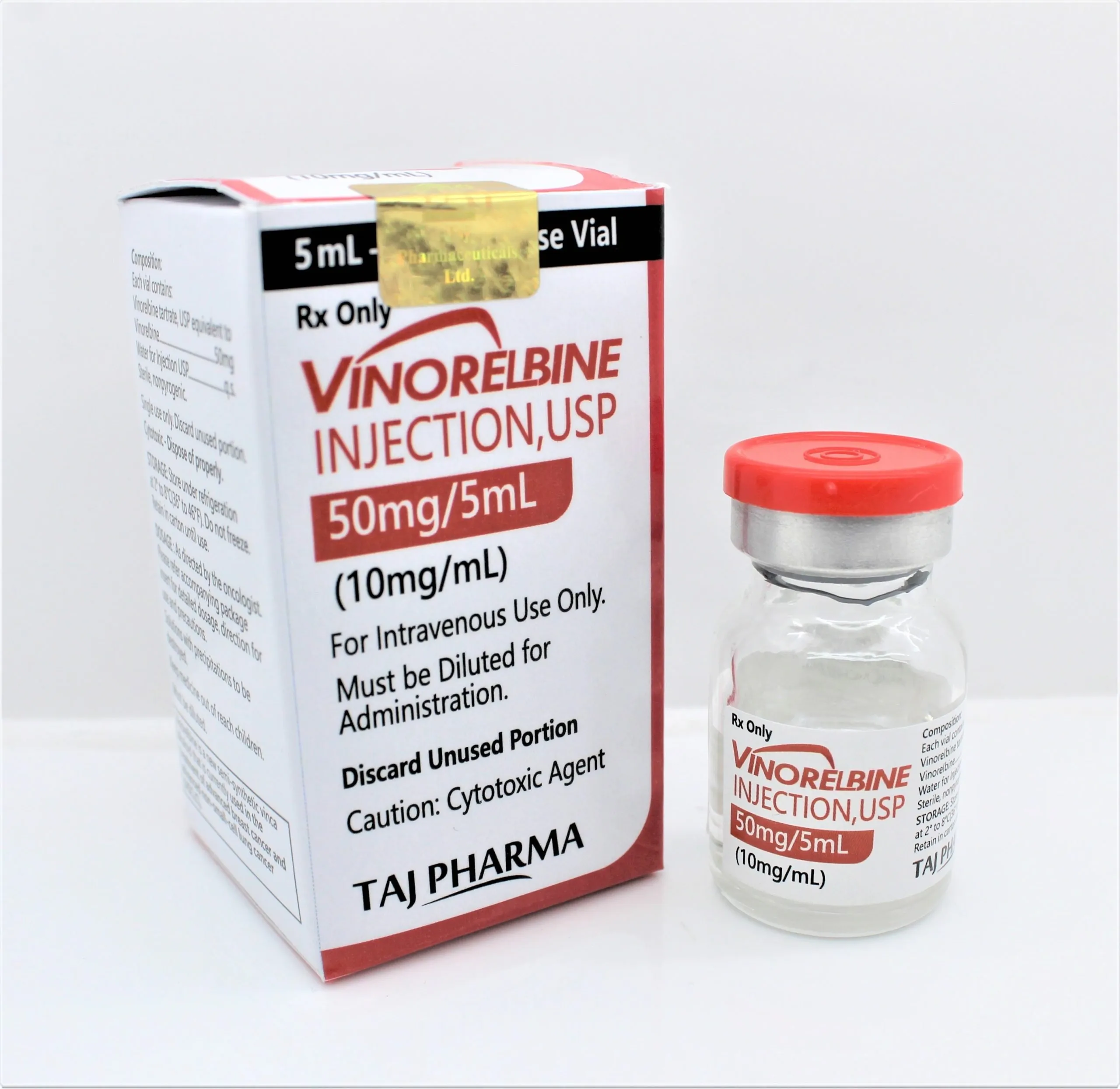 Renowned #1 Vinorelbine Injections USP Exporter & PAN in India.