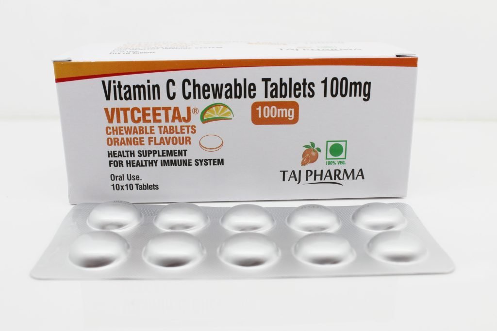 Vitamin C Tablet 100mg Manufacturer in Mumbai