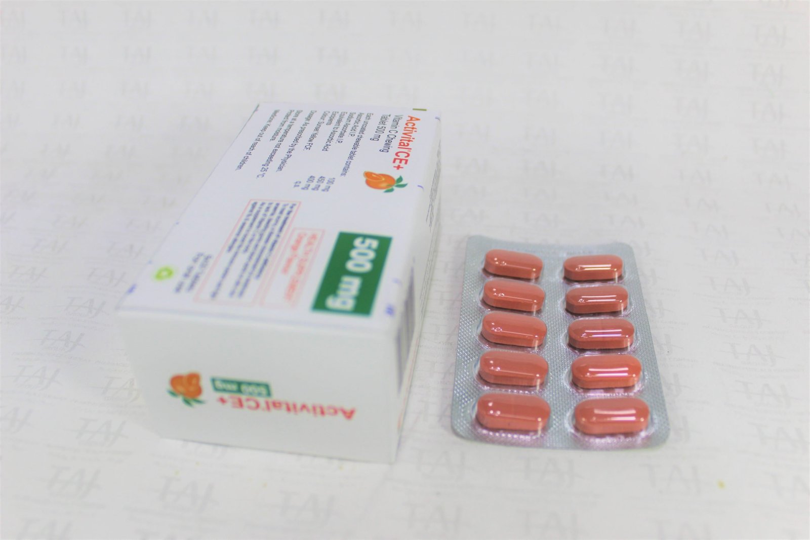 Taj Pharmaceuticals is reputed manufacturer and Vitamin C 500MG Chewable Tablets suppliers in India prefer Taj Pharmaceuticals due to the reliability and purity of products.