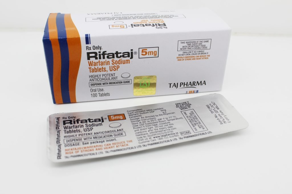Warfarin Sodium Tablets USP 5mg Manufacturer from Mumbai