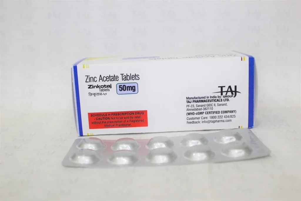 Zinc acetate tablets 50mg dosage, Zinc acetate tablets 50mg benefit & purpose, Zinc acetate tablets 50mg Manufacturers India, Zinc acetate tablets 50mg suppliers India Zinc acetate tablets 50mg Exporters India, Zinc acetate tablets 50mg Wholesalers India, Zinc acetate tablets 50mg Distributors India, Zinc acetate tablets 50mg India, Zinc acetate tablets 50mg Bulk Drugs Suppliers India