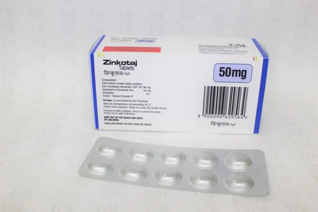 Generic Zinc acetate tablets 50mg Online India, Zinc acetate tablets 50mg Trader India, Zinc acetate tablets 50mg, Get Zinc acetate tablets 50mg at best price with product specifications. Listed Zinc acetate tablets 50mg manufacturers, suppliers, Zinc acetate tablets 50mg dealers & exporters are offering best deals for Zinc acetate tablets 50mg, Zinc acetate tablets 50mg, Zinc acetate tablets 50mg at best price, Zinc acetate tablets 50mg manufacturers, Zinc acetate tablets 50mg suppliers, Zinc acetate tablets 50mg dealers