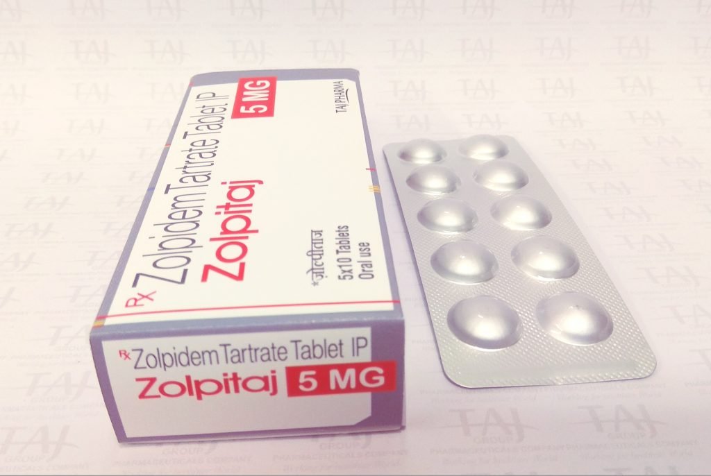 Zolpidem Tartrate Tablet-5 mg Taj Pharma