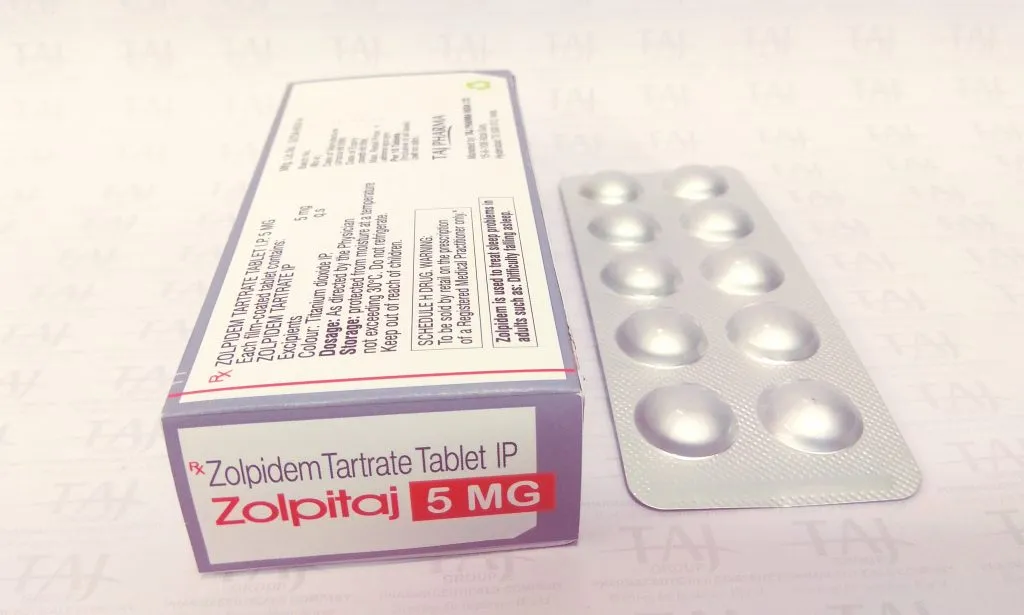 Zolpidem Tartrate (Zolpitaj)-Tablet 5 mg