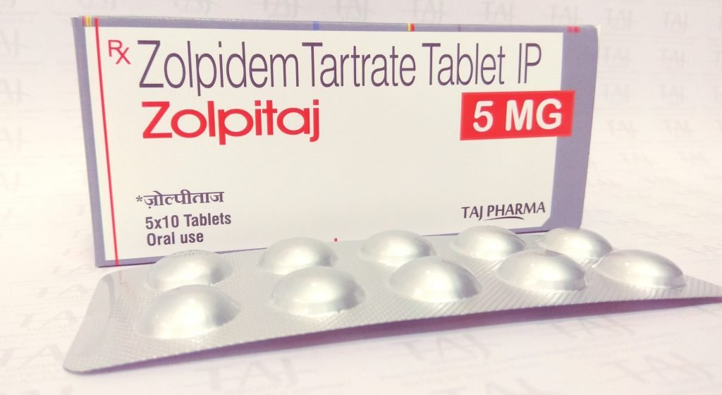 Zolpidem Tartrate (Zolpitaj)-Tablet 5 mg Taj Pharma