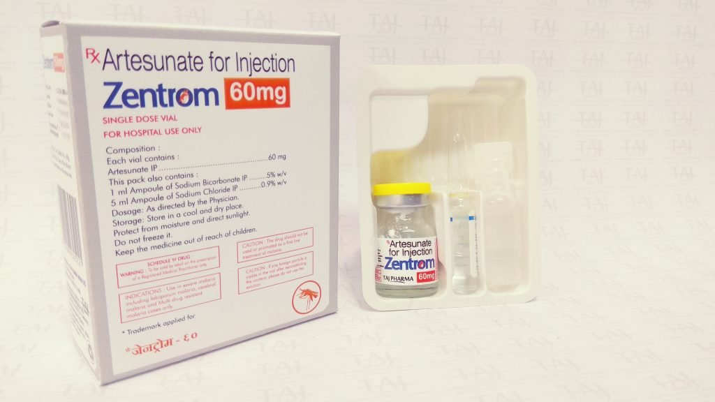Artesunate for Injection - Zentrom for resistant malaria