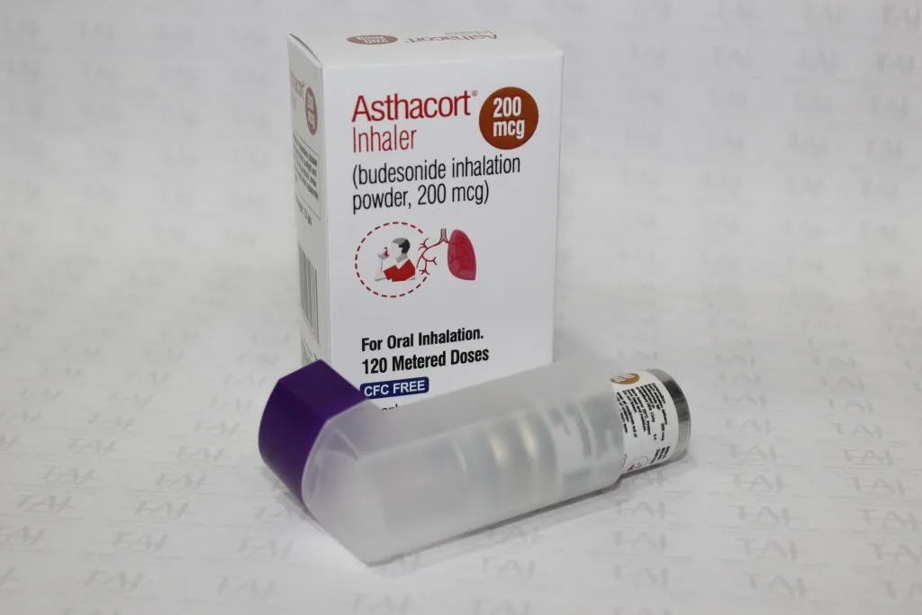 Budesonide inhalation powder 200 mcg Asthacort Inhaler exporters India, Budesonide inhalation powder 200 mcg Asthacort Inhaler manufacturer from India, Budesonide inhalation powder 200 mcg