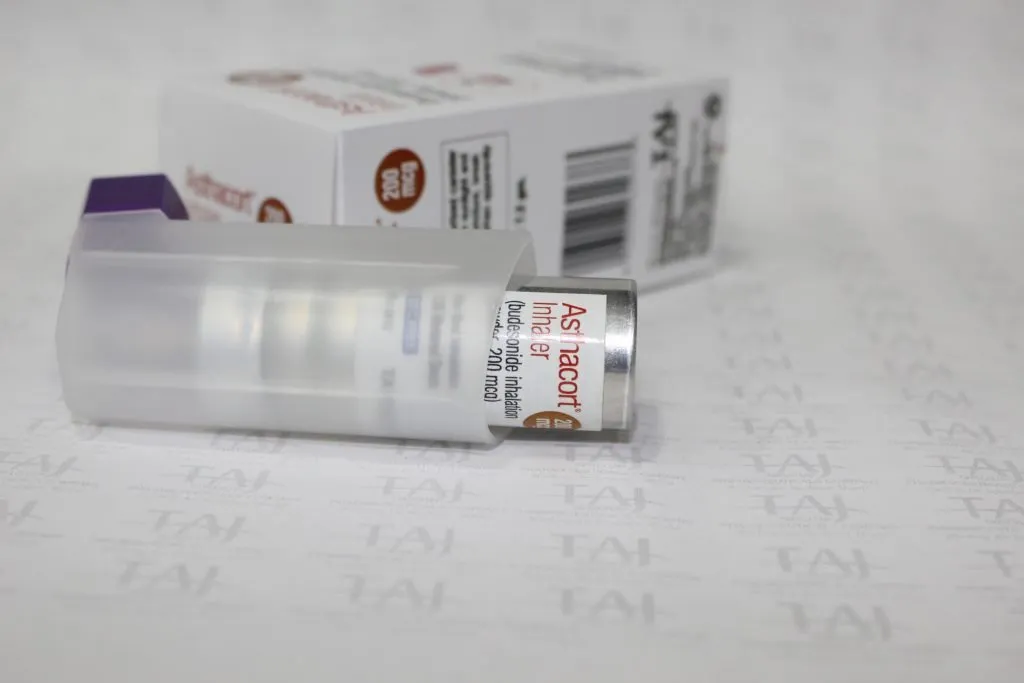 FDA approved Budesonide inhalation powder 200 mcg Asthacort Inhaler , Budesonide inhalation powder 200 mcg Asthacort Inhaler manufacturers, GMP Approved Budesonide inhalation powder 200 mcg Asthacort Inhaler