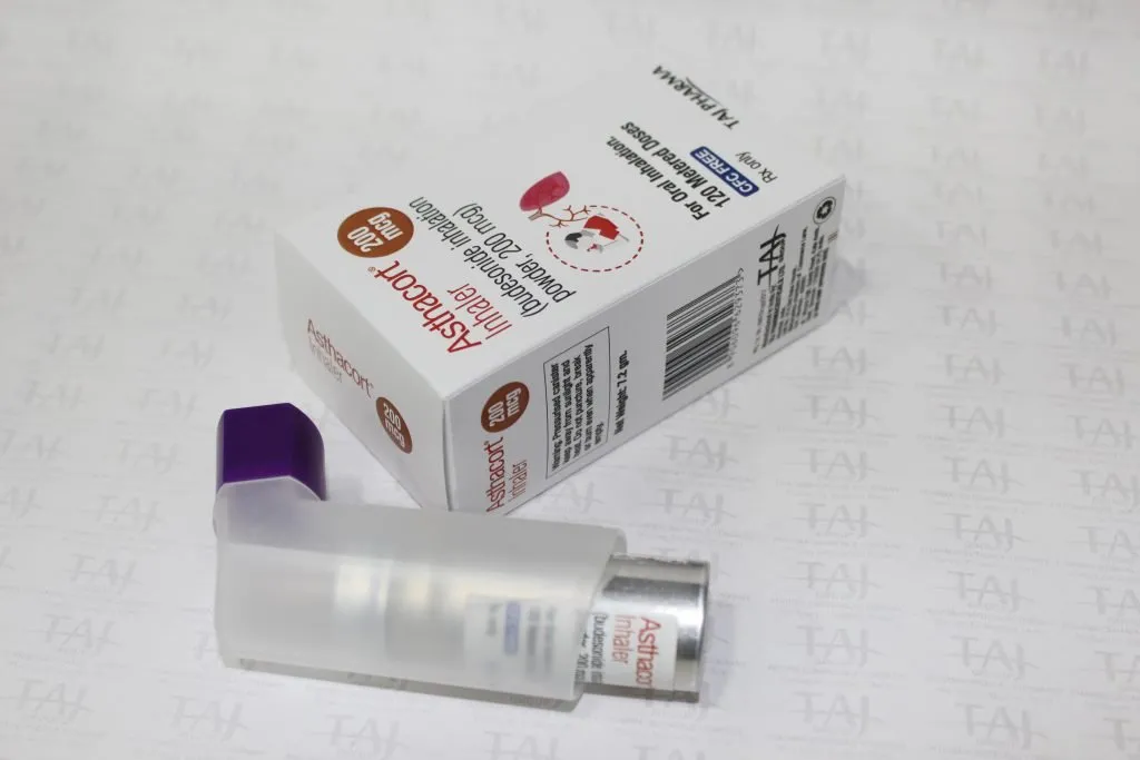 Get contact for Budesonide inhalation powder 200 mcg Asthacort Inhaler manufacturing companies from India.